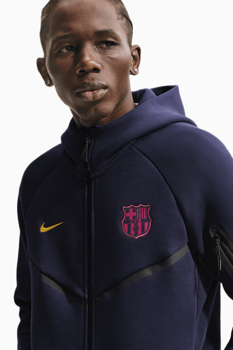 Блуза Nike FC Barcelona 26/27 Tech Fleece Windrunner (Виолетов) - II3201-499 – снимка 3