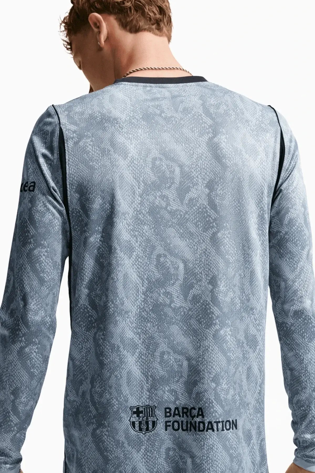 Тениска с дълги ръкави Nike FC Barcelona x Kobe 26/27 Goalkeeper Stadium (Сив) - IO8332-013 – снимка 4