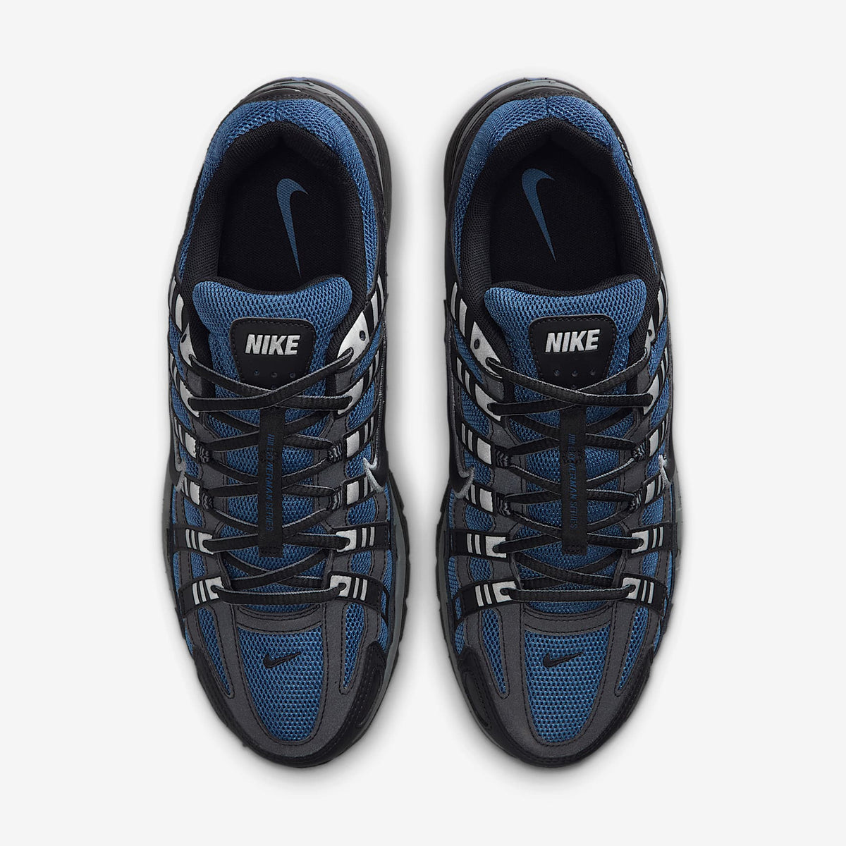Мъжки маратонки Nike P-6000 Diffused Blue Cool Grey Metallic Silver - IQ0296-491 – снимка 4