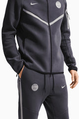 Спортно долнище Nike PSG 26/27 Tech Fleece (Сив) - IO3664-013 – снимка 3