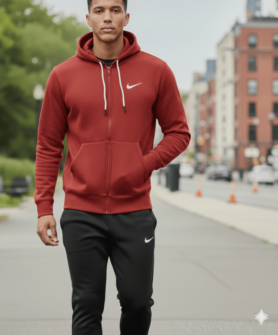 Спортен екип Nike Park 26 Club (Червен/Черен) - IB1228-657 IB1248-010 – снимка 2