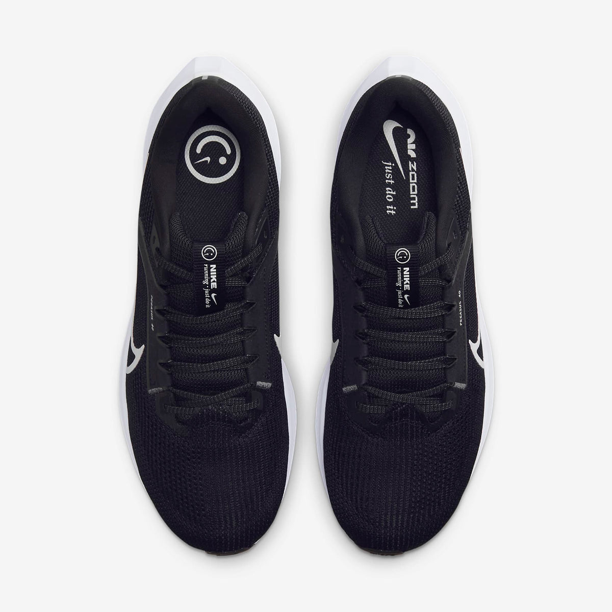 Мъжки маратонки Nike Pegasus 40 Black Iron Grey White - DV3853-001 – снимка 4