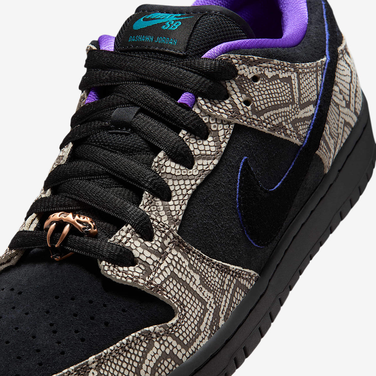 Мъжки маратонки Nike SB Dunk Low Dashawn Jordan Copperhead - IB6208-200 – снимка 7
