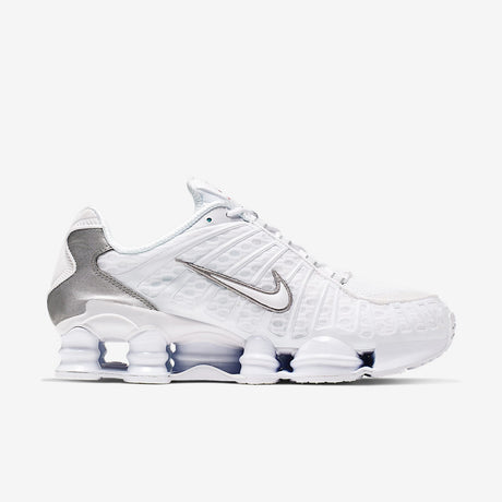 Маратонки Nike Shox TL White/White/Metallic Silver - AV3595-100 – снимка 3