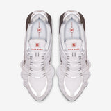 Маратонки Nike Shox TL White/White/Metallic Silver - AV3595-100 – снимка 4