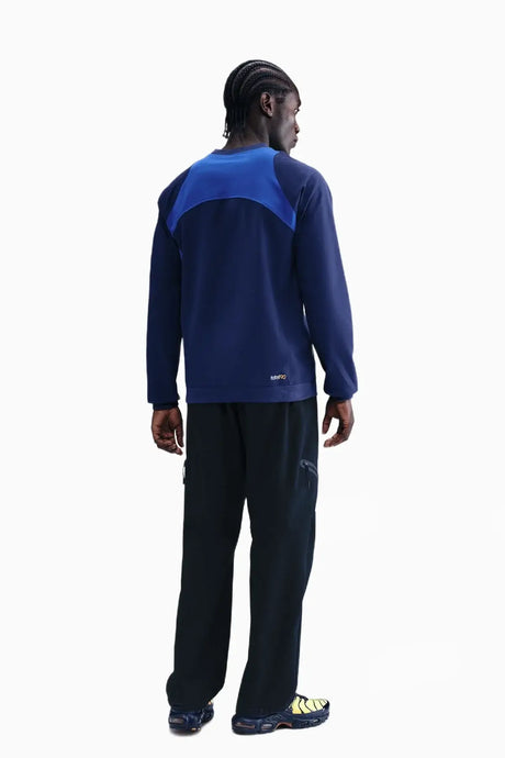 Блуза Nike Total 90 Repel Crew (Тъмносин) - HQ3396-410 – снимка 2