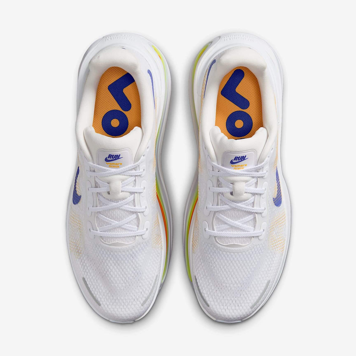 Мъжки маратонки Nike Vomero Premium White Lapis Total Orange - HQ2050-101 – снимка 4
