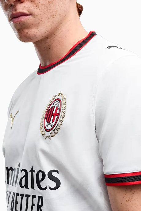Тениска Puma AC MILAN 26/27 Away Authentic (Бяла) - 784129-02 – снимка 3