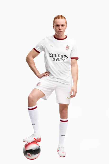 Тениска Puma AC MILAN 26/27 Away Authentic (Бяла) - 784129-02 – снимка 4