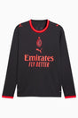 Тениска с дълги ръкави Puma AC MILAN 26/27 Трета Replica (Черен) - 785487-03