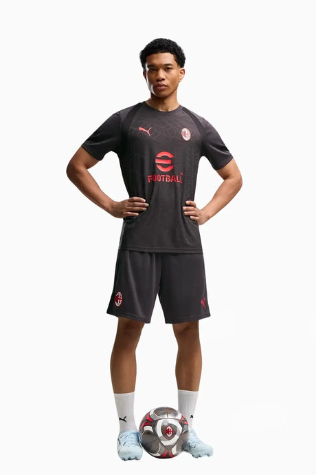 Шорти Puma AC MILAN 26/27 Training (Сив) - 786654-20 – снимка 3
