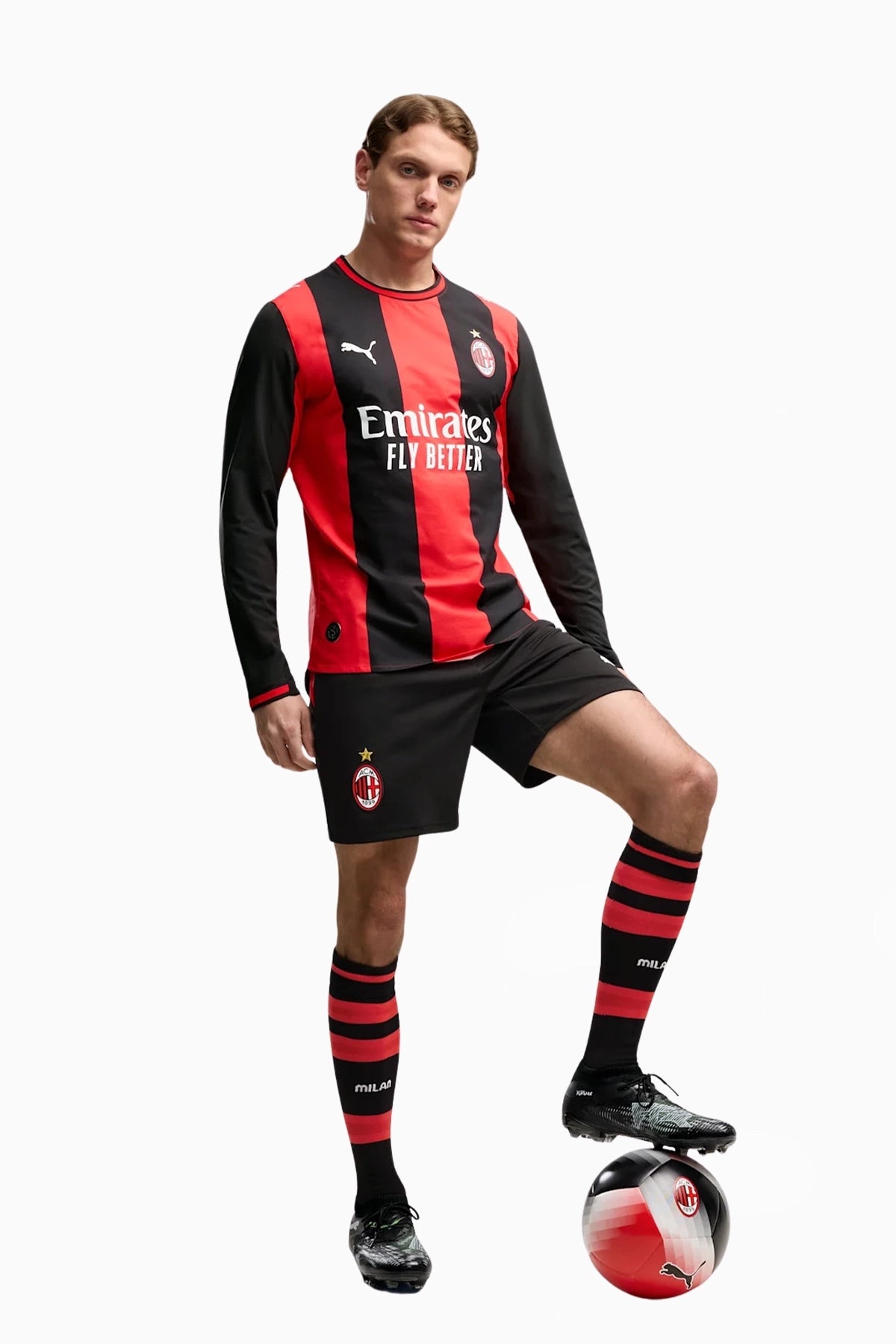 Шорти Puma AC Milan 26/27 Домакински екип Replica (Черен) - 784149-07 – снимка 3