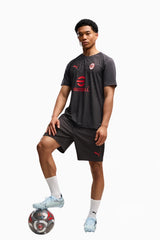 Тениска Puma AC Milan 26/27 Training (Сив) - 786639-20 – снимка 3