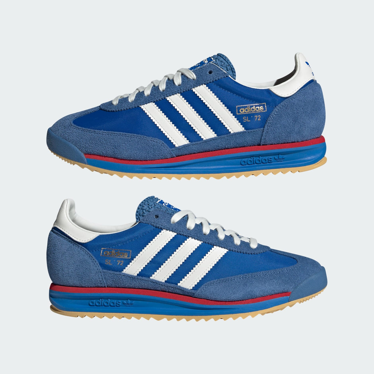 Маратонки adidas SL 72 RS Blue Better Scarlet – снимка 6