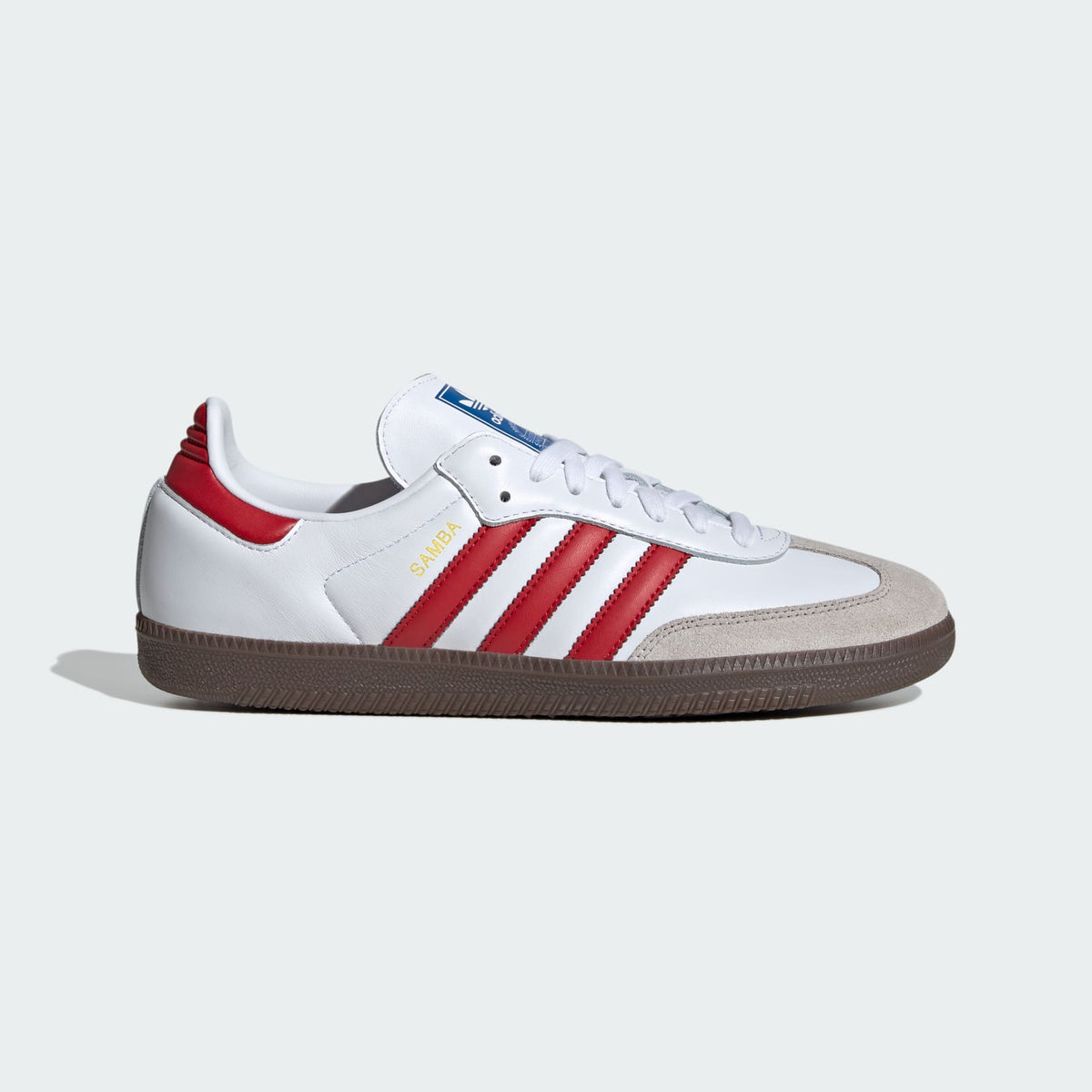 Мъжки маратонки adidas Samba OG Cloud White Better Scarlet - IG1025 – снимка 2