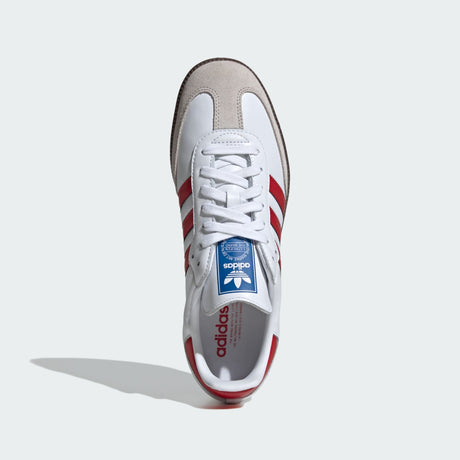 Мъжки маратонки adidas Samba OG Cloud White Better Scarlet - IG1025 – снимка 3