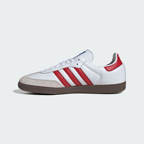 Мъжки маратонки adidas Samba OG Cloud White Better Scarlet - IG1025 – снимка 7