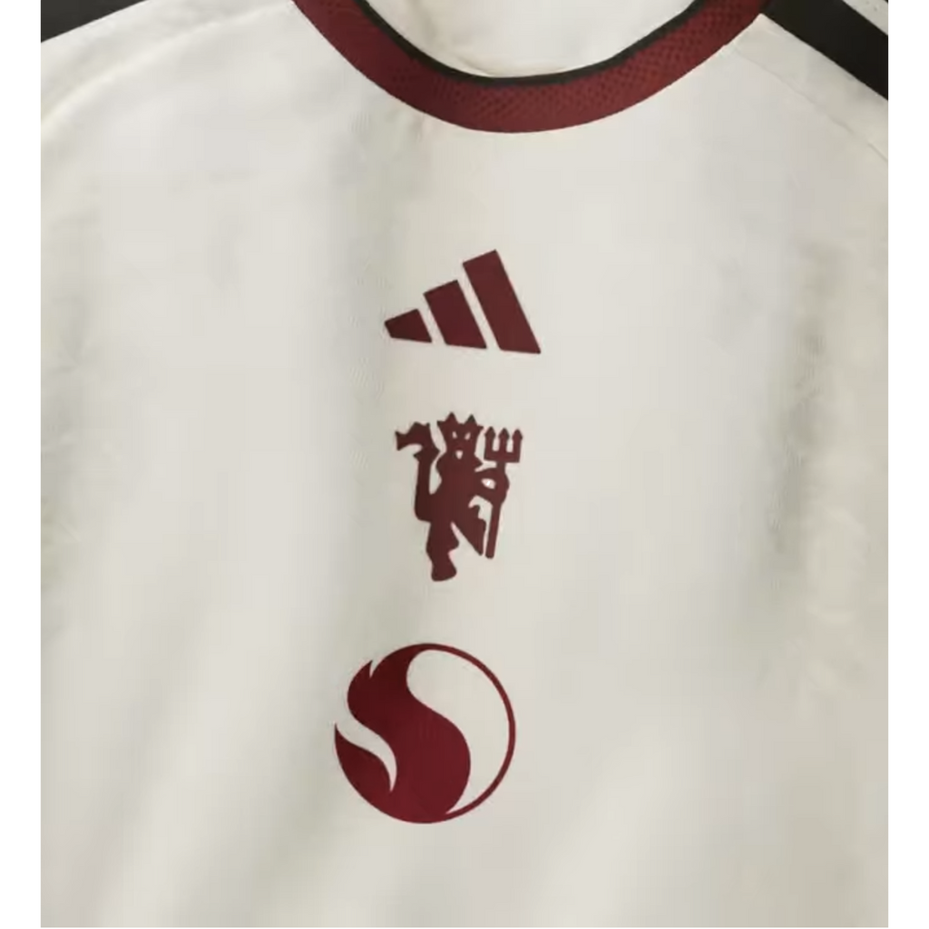 Тениска Manchester United 26/27 Трета Authentic (Бяла) - KA6875