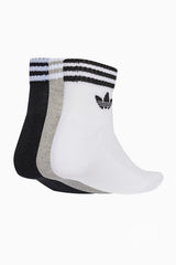 Чорапи adidas 3-Stripes Ankle 3 Pairs (Многоцветни) - JV7437 – снимка 2