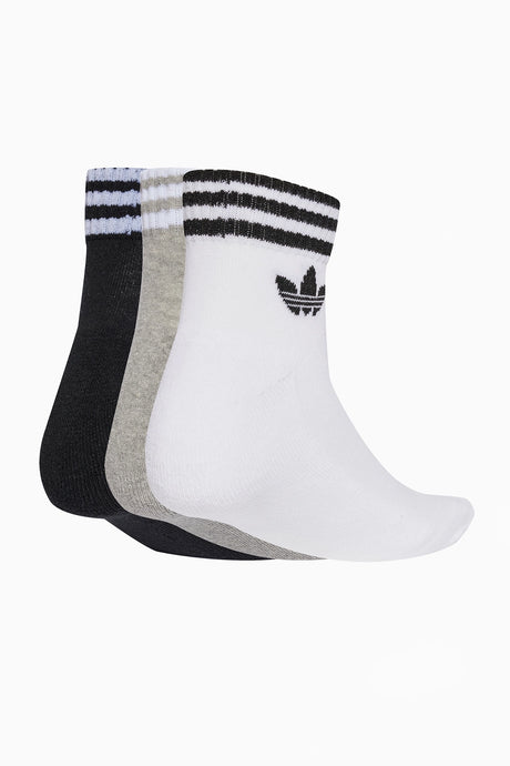 Чорапи adidas 3-Stripes Ankle 3 Pairs (Многоцветни) - JV7437 – снимка 2