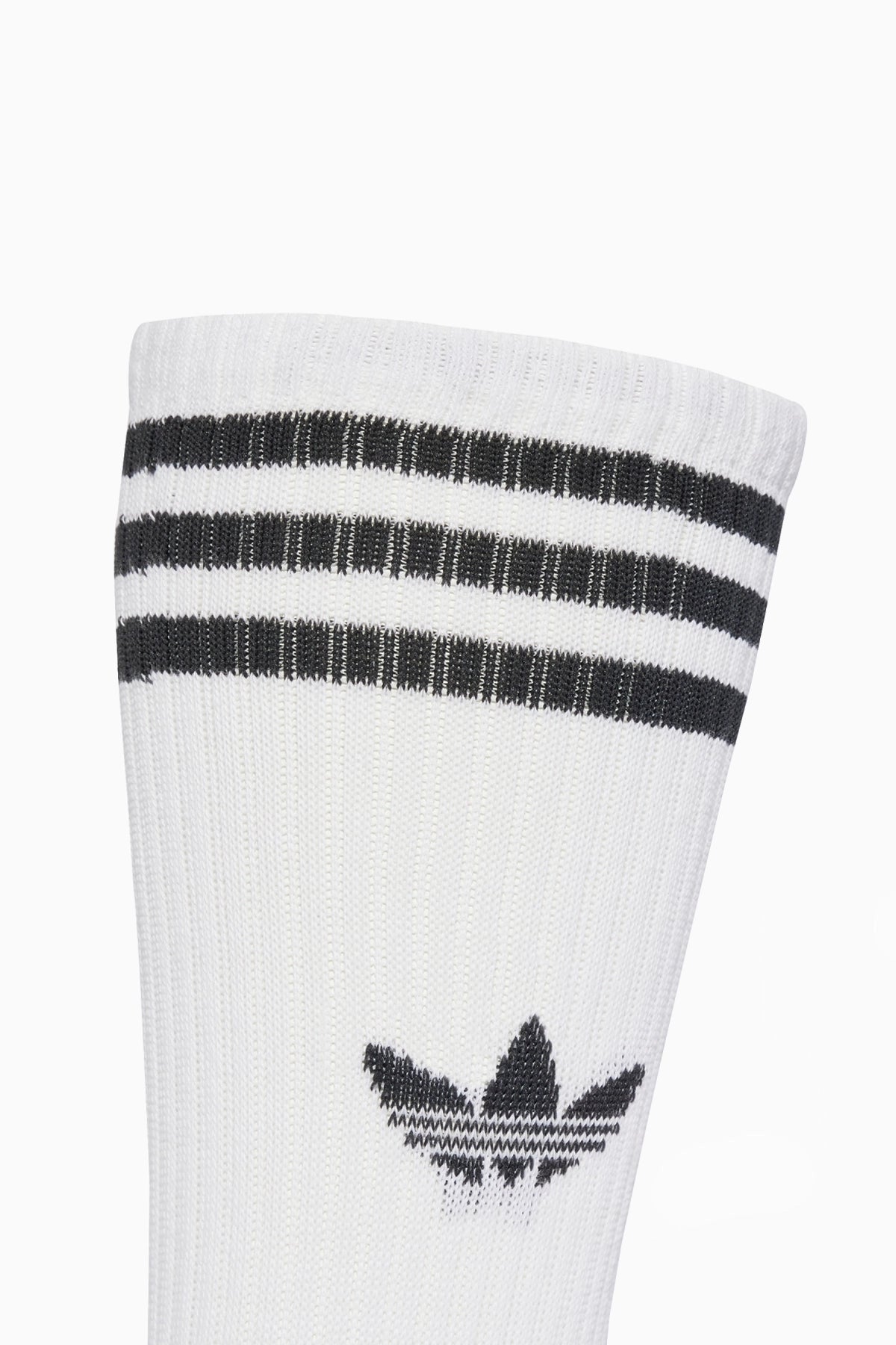 Чорапи adidas 3-Stripes High Crew 3 Pairs (Бели) - JV7416 – снимка 3