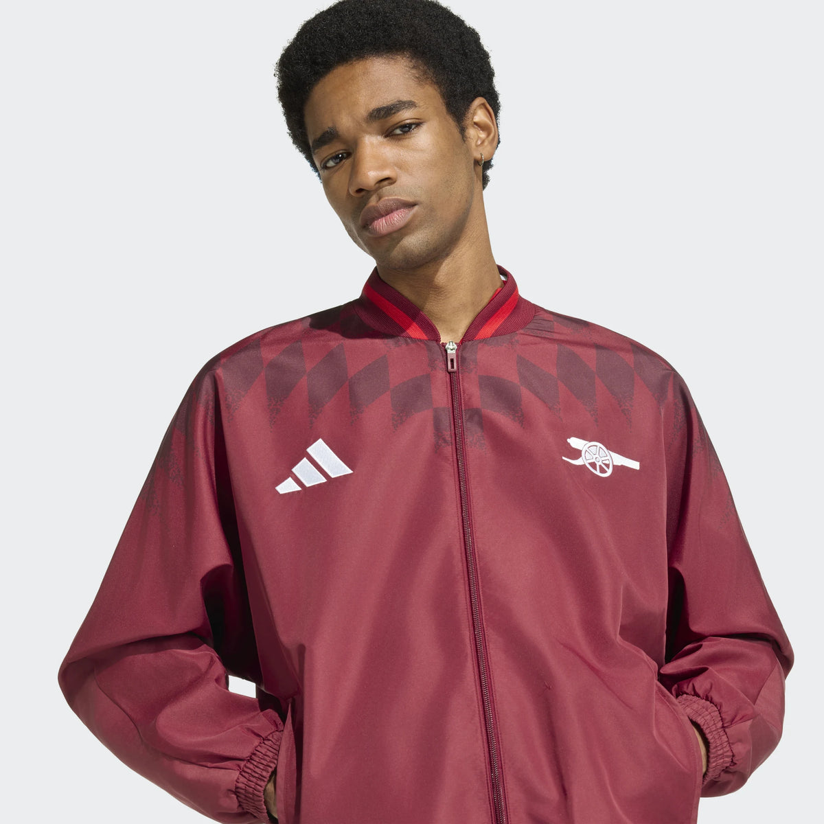 Мъжко яке adidas ARSENAL F.C LIFESTYLE - KG5107 – снимка 3