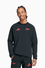 Блуза adidas Arsenal FC 26/27 Tiro Travel Crew (Черен) - KG5116