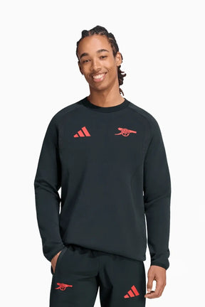 Блуза adidas Arsenal FC 26/27 Tiro Travel Crew (Черен) - KG5116