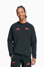Блуза adidas Arsenal FC 26/27 Tiro Travel Crew (Черен) - KG5116