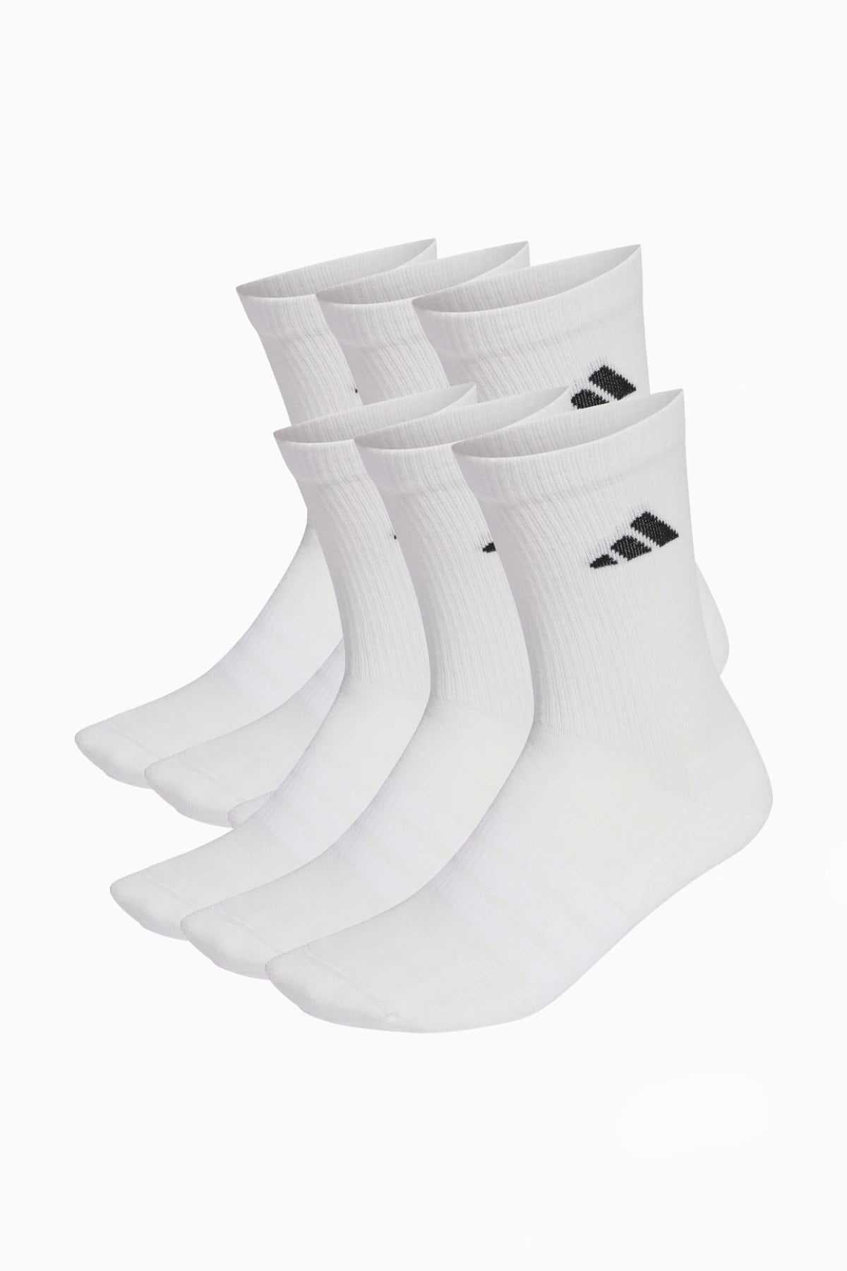 Чорапи adidas Cushioned Crew 6 Pairs (Бели) - KE5498