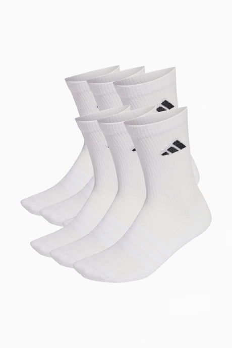 Чорапи adidas Cushioned Crew 6 Pairs (Бели) - KE5498