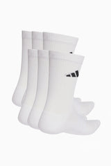 Чорапи adidas Cushioned Crew 6 Pairs (Бели) - KE5498 – снимка 2