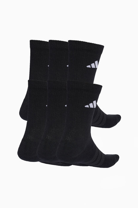 Чорапи adidas Cushioned Crew 6 Pairs (Черни) - KE5499 – снимка 2