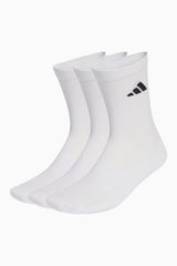 Чорапи adidas Cushioned Sportswear Crew 3 Pairs (Бели) - JZ0530