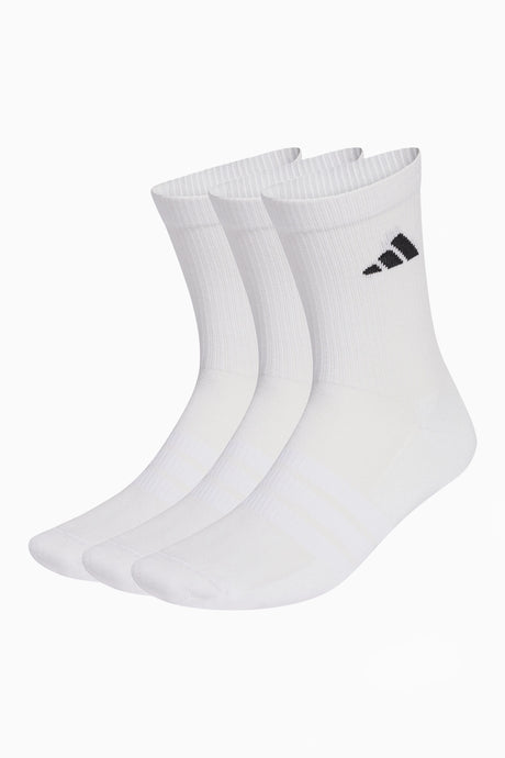 Чорапи adidas Cushioned Sportswear Crew 3 Pairs (Бели) - JZ0530