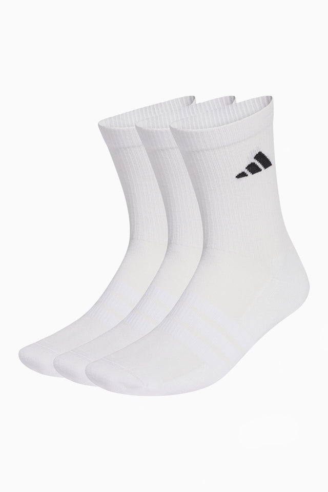 Чорапи adidas Cushioned Sportswear Crew 3 Pairs (Бели) - JZ0530