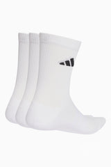 Чорапи adidas Cushioned Sportswear Crew 3 Pairs (Бели) - JZ0530 – снимка 2