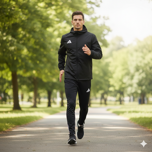 Мъжко яке adidas ENTRADA 26 ALL WEATHER - JZ9101
