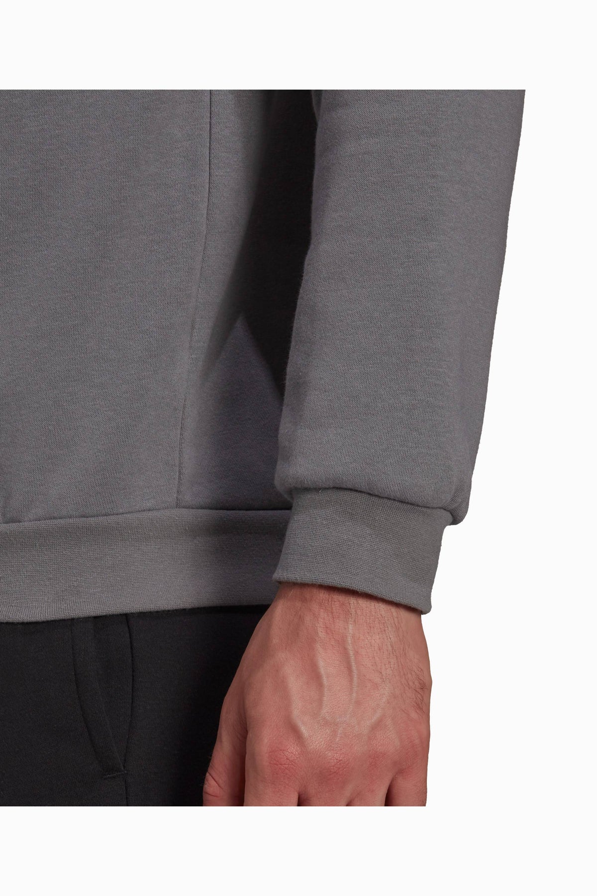 Блуза adidas Entrada 22 Sweat Top (Сив) - H57479 – снимка 5