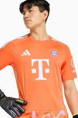 Тениска adidas FC Bayern 26/27 Goalkeeper Replica (Оранжево) - JZ3082 – снимка 3