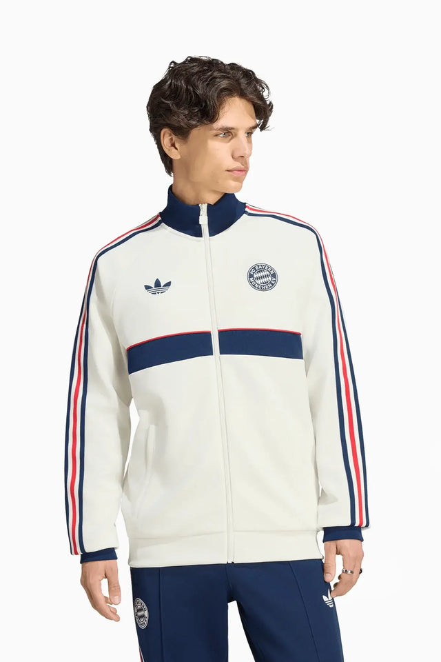 Блуза adidas FC Bayern 26/27 Track (Бяла) - KG2241