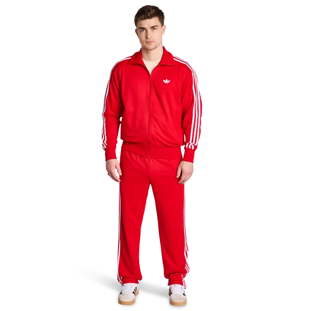 Блуза adidas Firebird Adicolor Mesh Track Top (Червен) - KE0788 – снимка 3