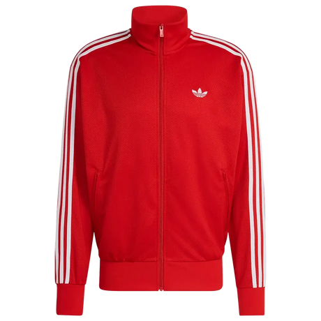 Блуза adidas Firebird Adicolor Mesh Track Top (Червен) - KE0788 – снимка 8