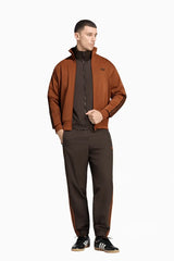 Блуза adidas Firebird Track Top (Кафяв) - KS7463 – снимка 3
