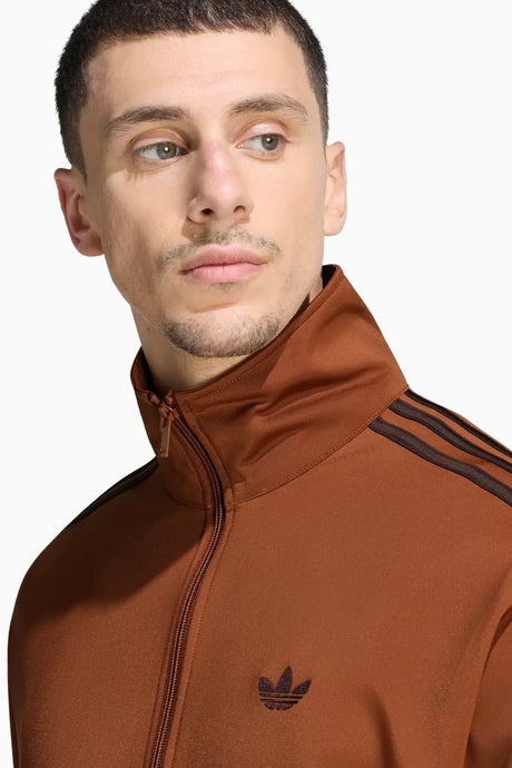 Блуза adidas Firebird Track Top (Кафяв) - KS7463 – снимка 4
