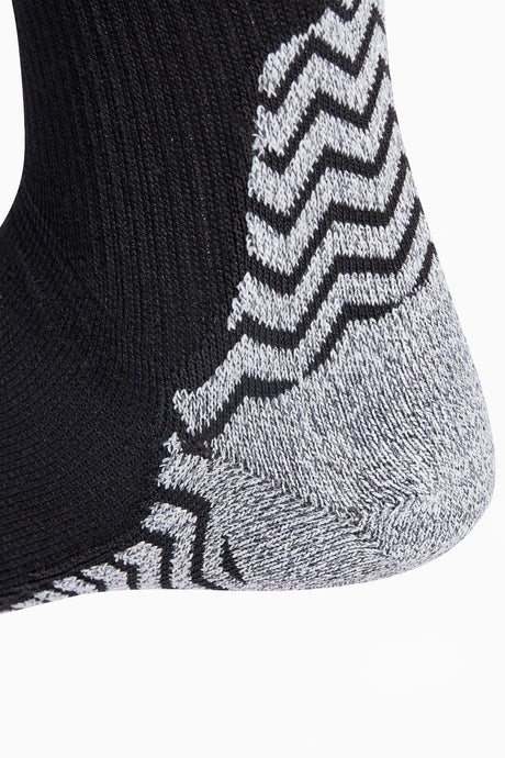Футболни чорапи adidas Football Grip Knitted Crew Light Performance (Черни) - IN1800 – снимка 2