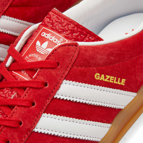 Мъжки маратонки adidas Gazelle Indoor Scarlet Cloud White - H06261 – снимка 5