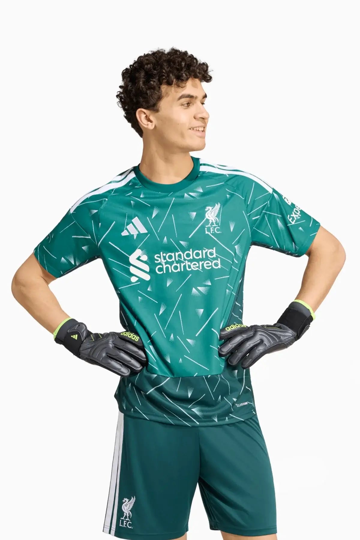 Тениска adidas Liverpool FC 26/27 Goalkeeper Replica (Зелено) - KT2080