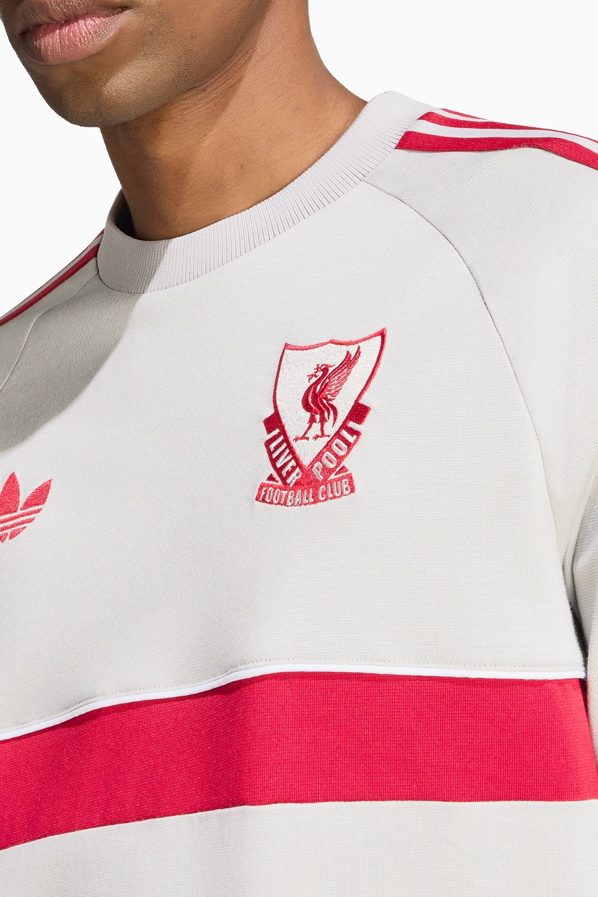 Блуза adidas Liverpool FC 26/27 Track (Сив) - KS6757 – снимка 3