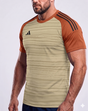 Мъжка тениска adidas MI TEAM LR WAVES - JD7371-11